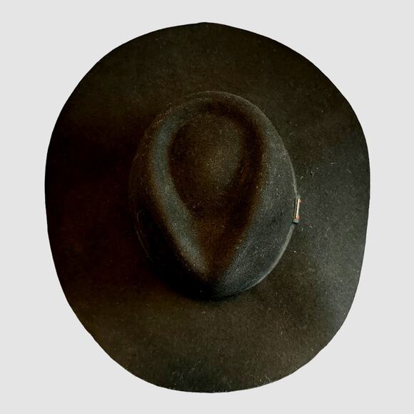 Levi's Accessories - Levi's Boho Style Black Wool Wide Brim Fedora Hat